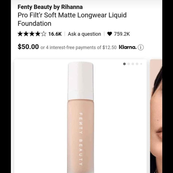 Fenty Beauty Pro Filt'r Foundation and Concealer Bundle - Picture 1 of 6